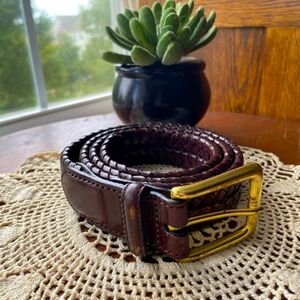 Brighton Leather Belt Size 34